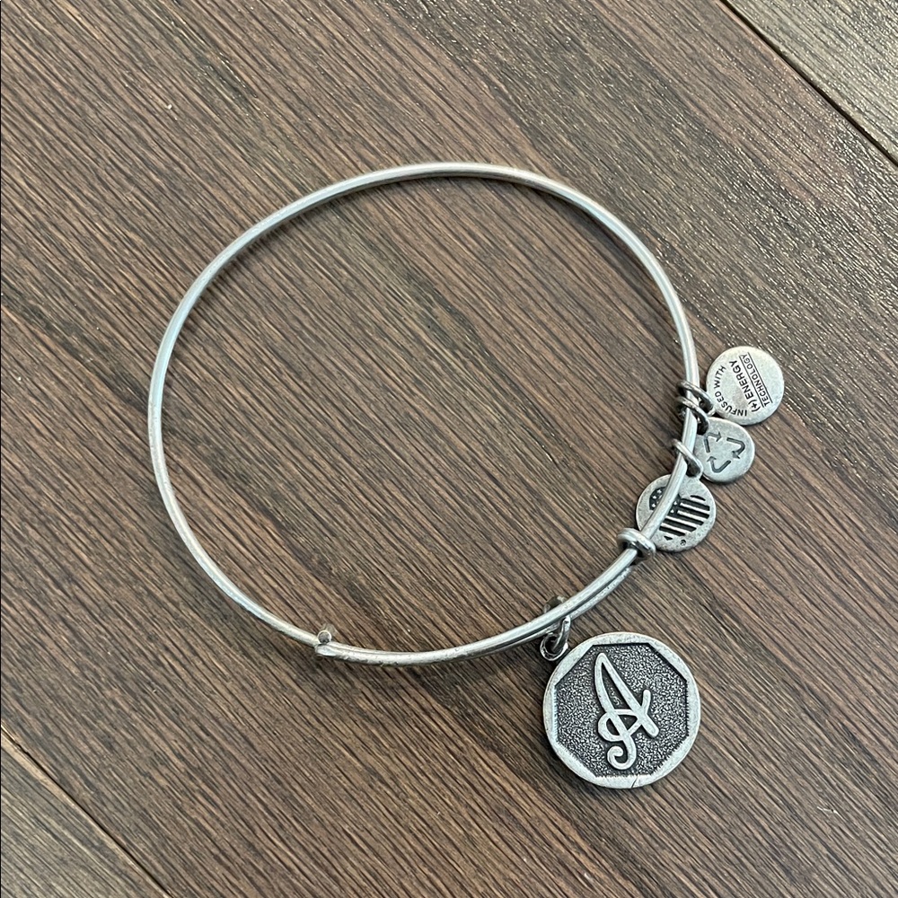 Alex and Ani “A” Initial Bracelet